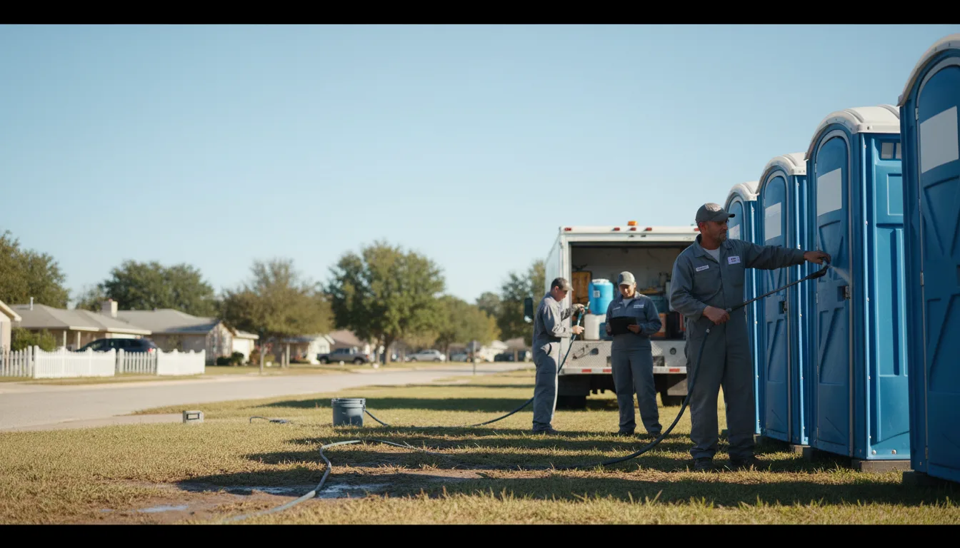 Long-Term Portable Toilet Rental in Stephens, GA near me